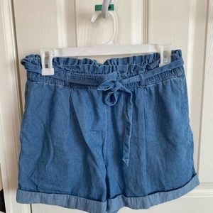 american eagle denim shorts